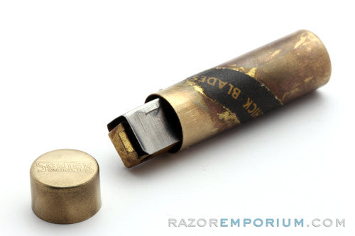 1920's Schick Type A Gold Repeating Injector Razor Set