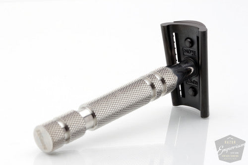 iKon Stainless Steel DLC Slant Razor