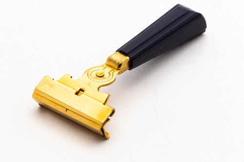 1950's Eversharp Schick Gold Injector with Navy Bakelite Handle