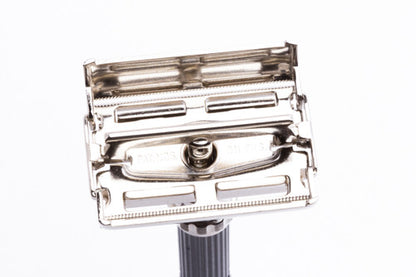 1969 O3 Gillette Super Adjustable 84mm Double Edge Safety Razor | Factory Nickel Revamp