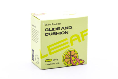 Leaf | Shave Soap Bar - Zesty