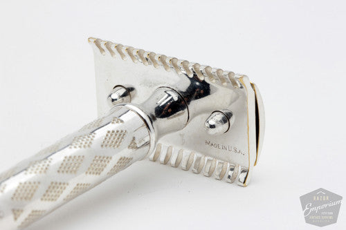 1921 Gillette New Improved Standard Criterion Bostonian DE Safety Razor