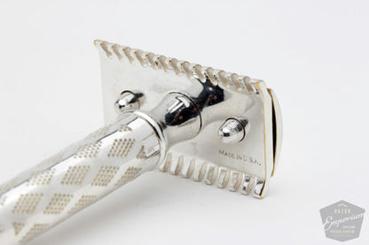 1921 Gillette New Improved Standard Criterion Bostonian DE Safety Razor