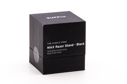 Supply |The Single Edge Max Razor Stand - Jet Black