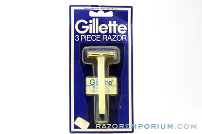 1987 Gillette British Tech DE Safety Razor NOS H2