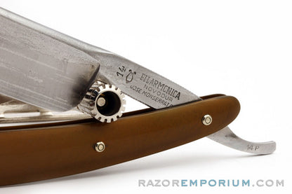 6/8" Filarmonica 14P Novodur Jose Monserrat Pou Straight Razor Hollow | Spain