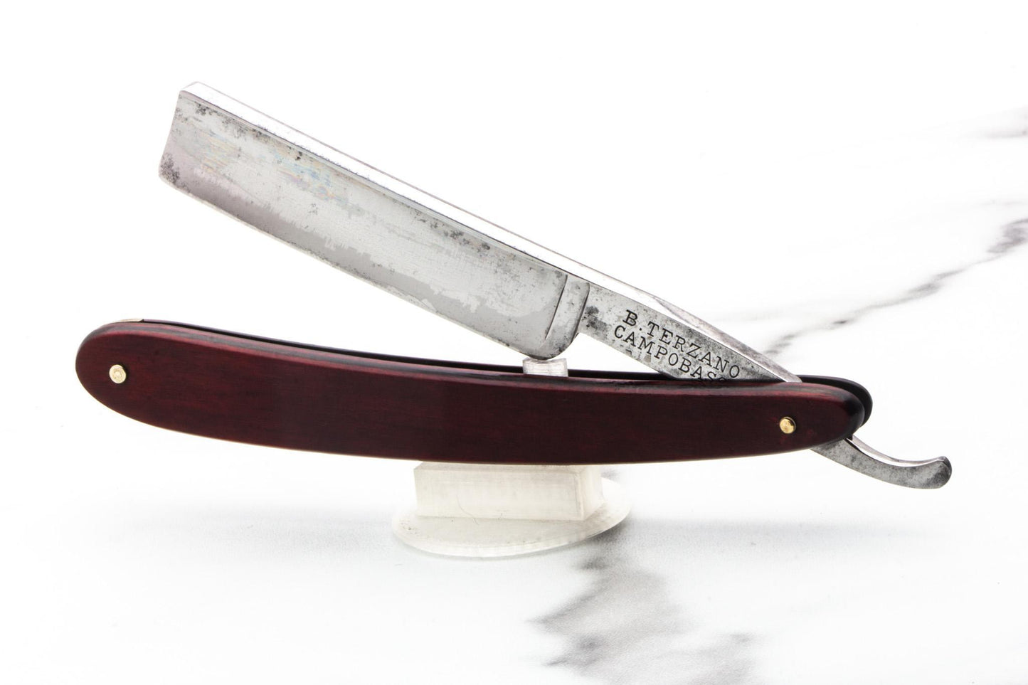 6/8" Vintage Restored B. Terzano Campobasso Straight Razor