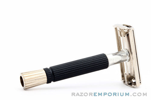 1968 Gillette Black Handle Super Speed Safety Razor N2