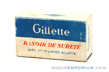 Gillette Rasoir De Surete Safety Razor w/ Box & Blades | Made in England