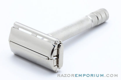 1940's Gillette Super Speed Safety Razor Factory Nickel Revamp