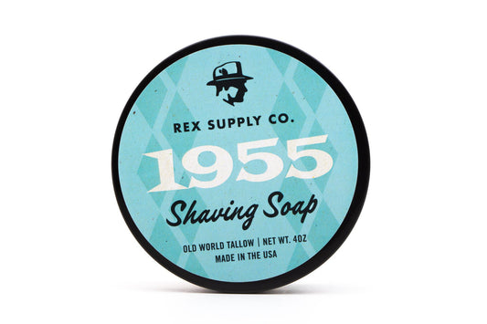 Rex Supply Co. | 1955 Old World Tallow Shaving Soap