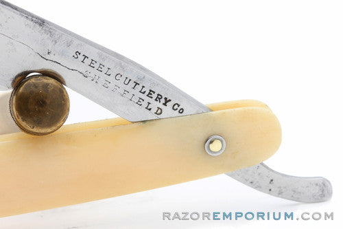 5/8" Steel Cutlery Straight Razor | Sheffield England