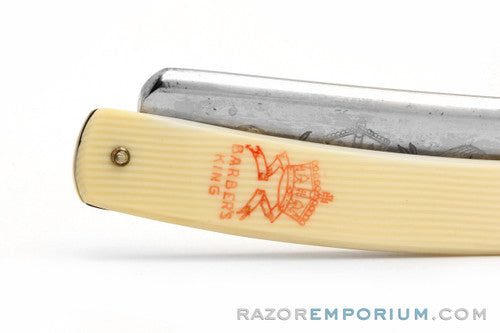 7/8" Trident's Warrented "Barber's King" Straight Razor | Solingen