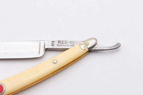6/8" Red Point 684 Straight Razor | Germany