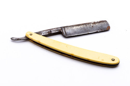 5/8" Cream Scale Classics on Clearance Straight Razor
