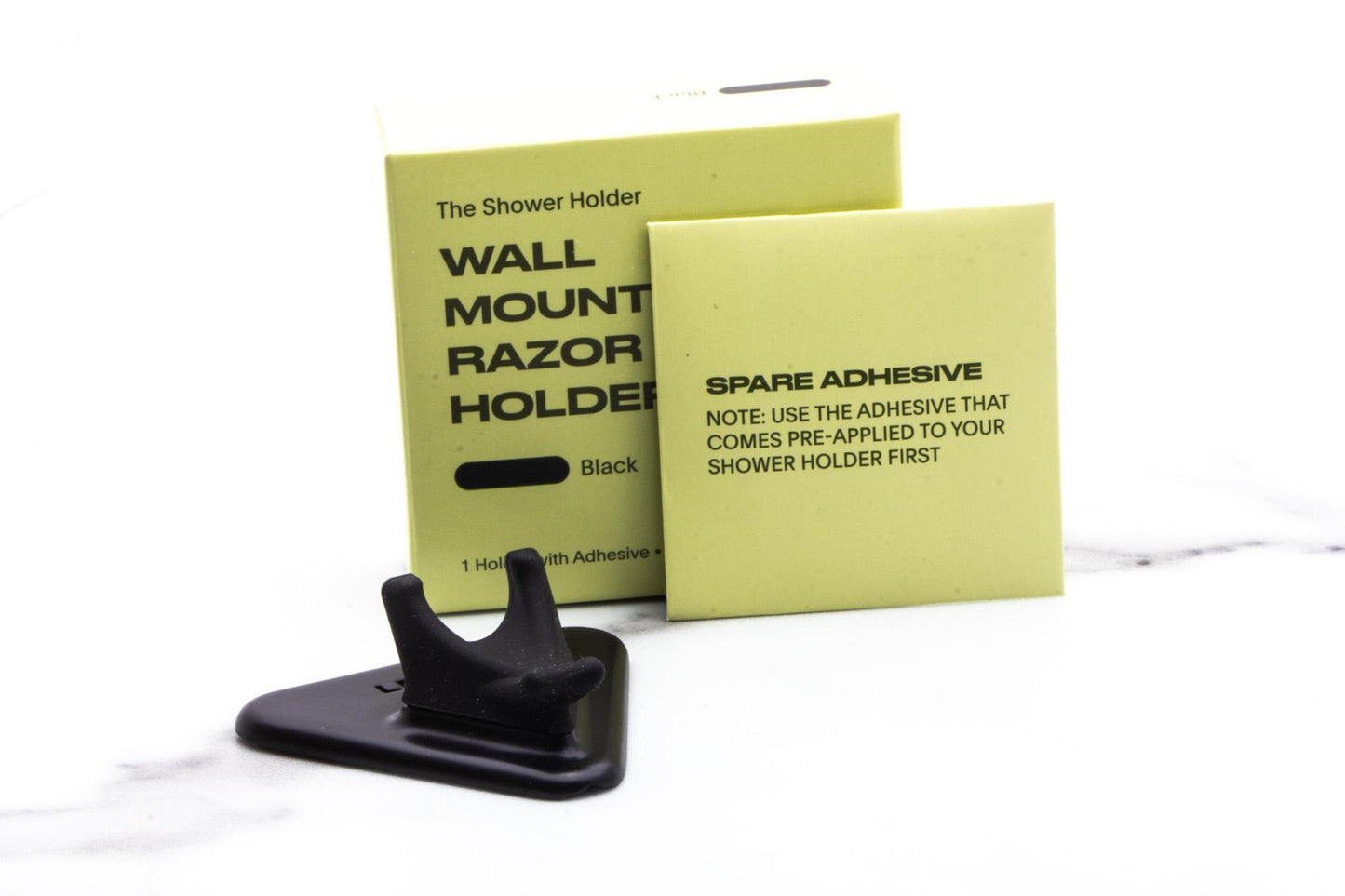 Leaf | Wall Mounted Razor Holder - Black