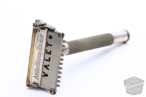 Valet Auto Strop Razor Set in Nickel Case