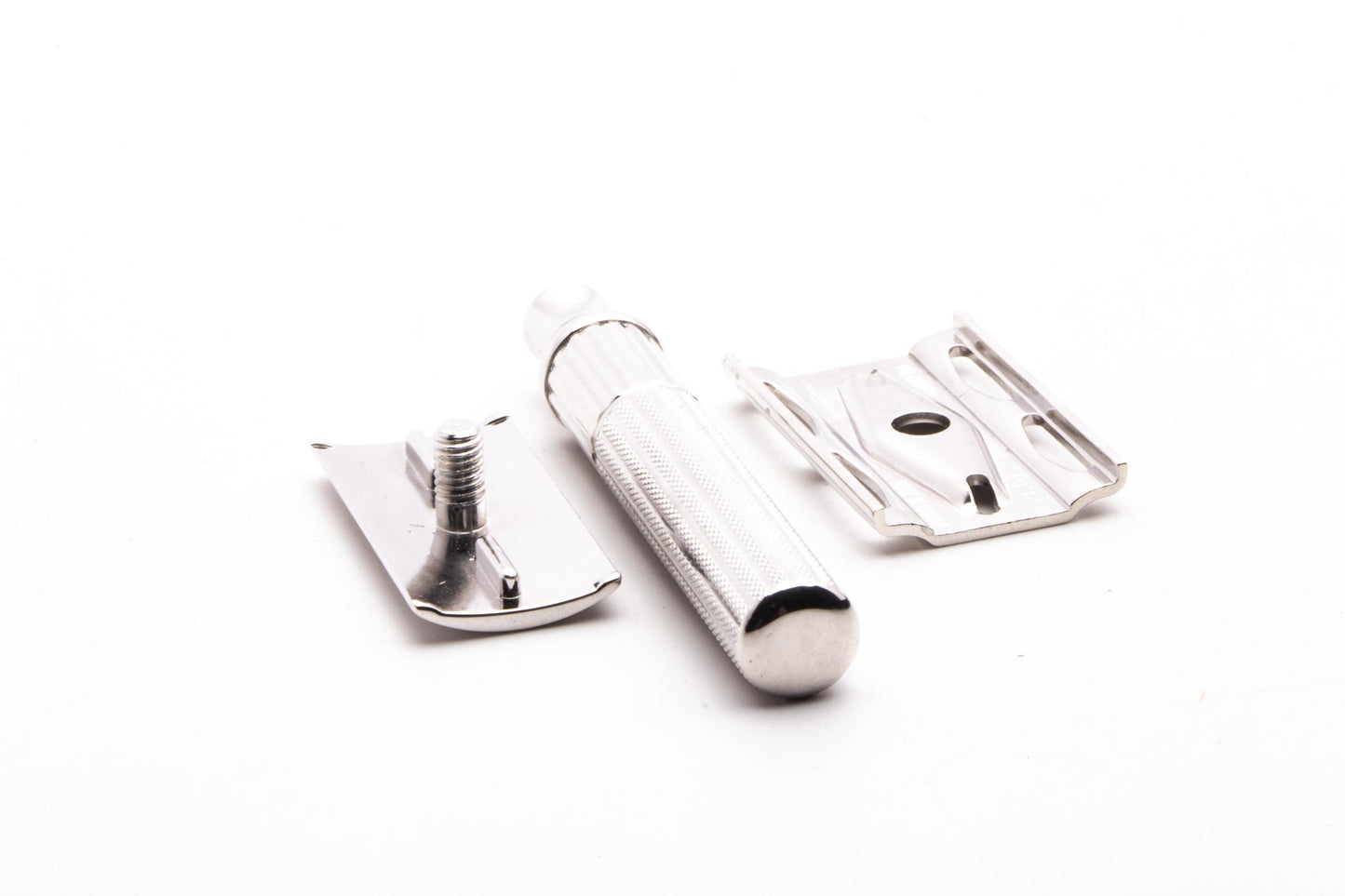 1939-47 Gillette '1932' Fat Handle Tech Double Edge Safety Razor | Rhodium Revamp