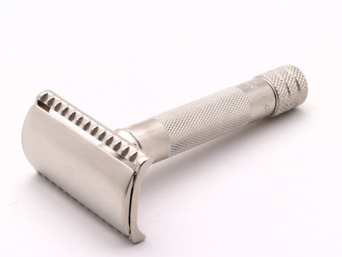 J.A. Henckels Herso Double Edge Safety Razor | Factory Nickel Revamp