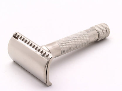 J.A. Henckels Herso Double Edge Safety Razor | Factory Nickel Revamp