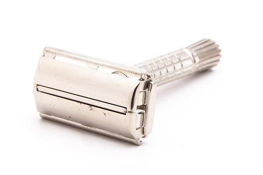 1960 F4 Gillette Flare Tip  Super Speed Double Edge Safety Razor | Original Condition Copy