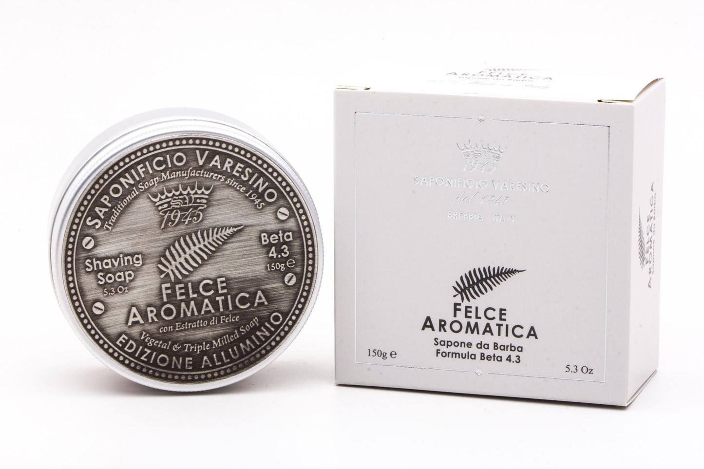 Saponificio Varesino | Felce Aromatica Shaving Soap  Beta 4.3