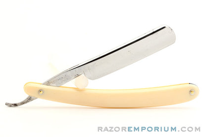 5/8" Andre Madeore "Mad Raz" Round Tip Straight Razor w/ Case | France