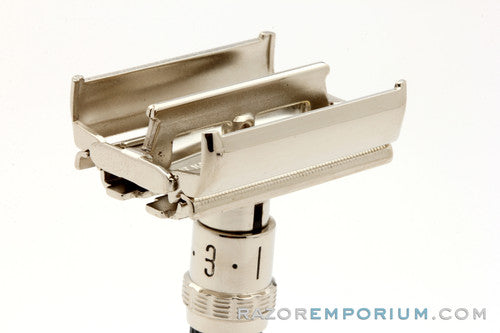 1969 Gillette Super Adjustable 84mm Double Edge TTO Safety Razor O2 | Rhodium Revamp