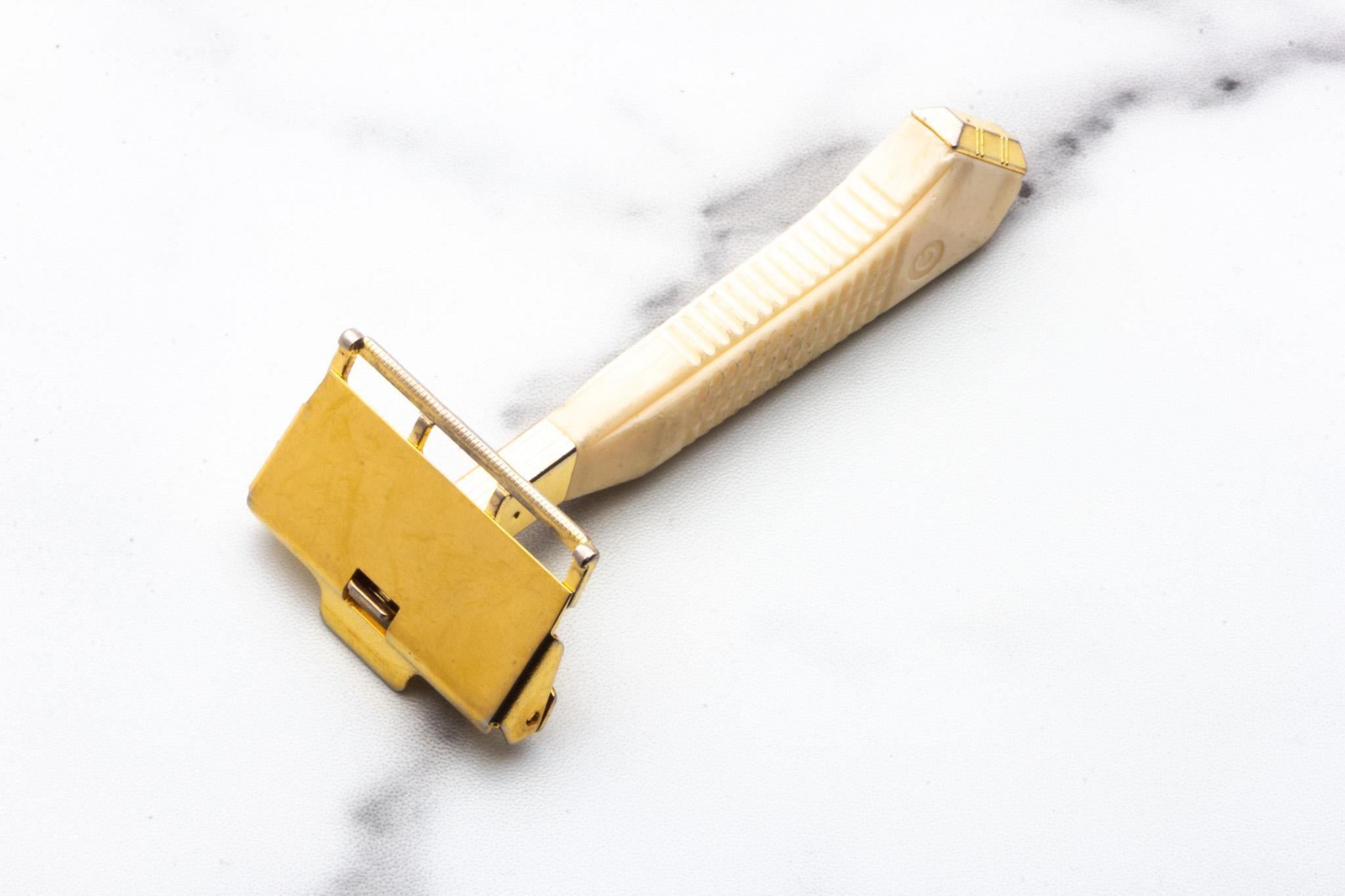 1950's GEM G-Bar Gold Single Edge Safety Razor | Original Condition ...