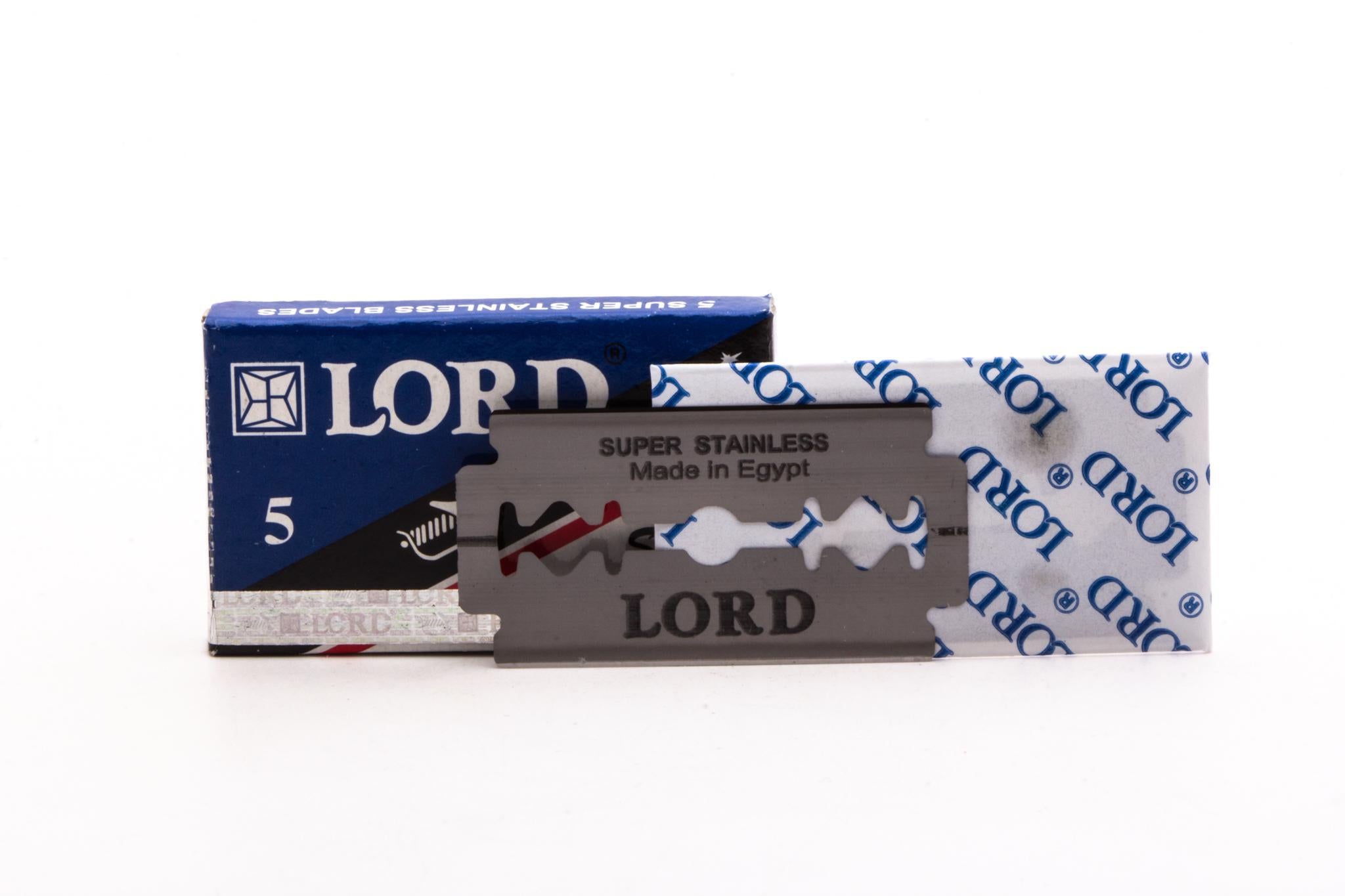Lord Super Stainless DE Safety Razor Blades – Razor Emporium