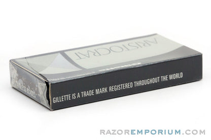 4 Gillette Aristocrat Stainless Double Edge - New Old Stock (NOS) Razor Blades