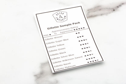 Double Edge Safety Razor Sample Pack | Gillette
