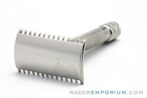 1911 Gillette Single Ring Double Edge Safety Razor | Rhodium Revamp