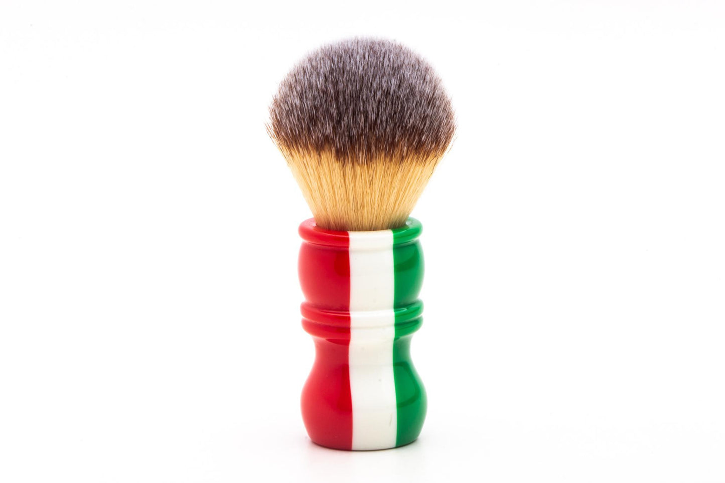 RazoRock | Italian Barber Italian Flag Plissoft Synthetic Shaving Brush - 24mm