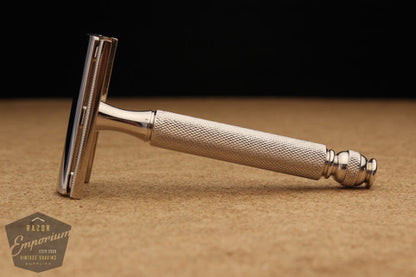 Gillette 1932 Canadian Ball End Tech Safety Razor * Nickel REVAMPED