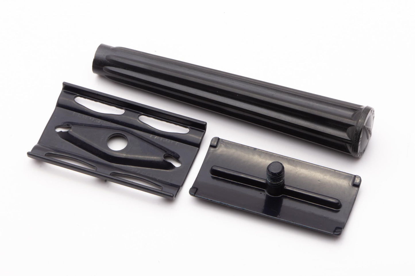 1947-51 WWII Gillette Bakelite Handle Tech Double Edge Razor Set | Original Condition