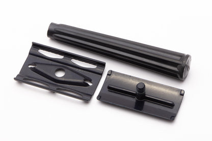 1947-51 WWII Gillette Bakelite Handle Tech Double Edge Razor Set | Original Condition