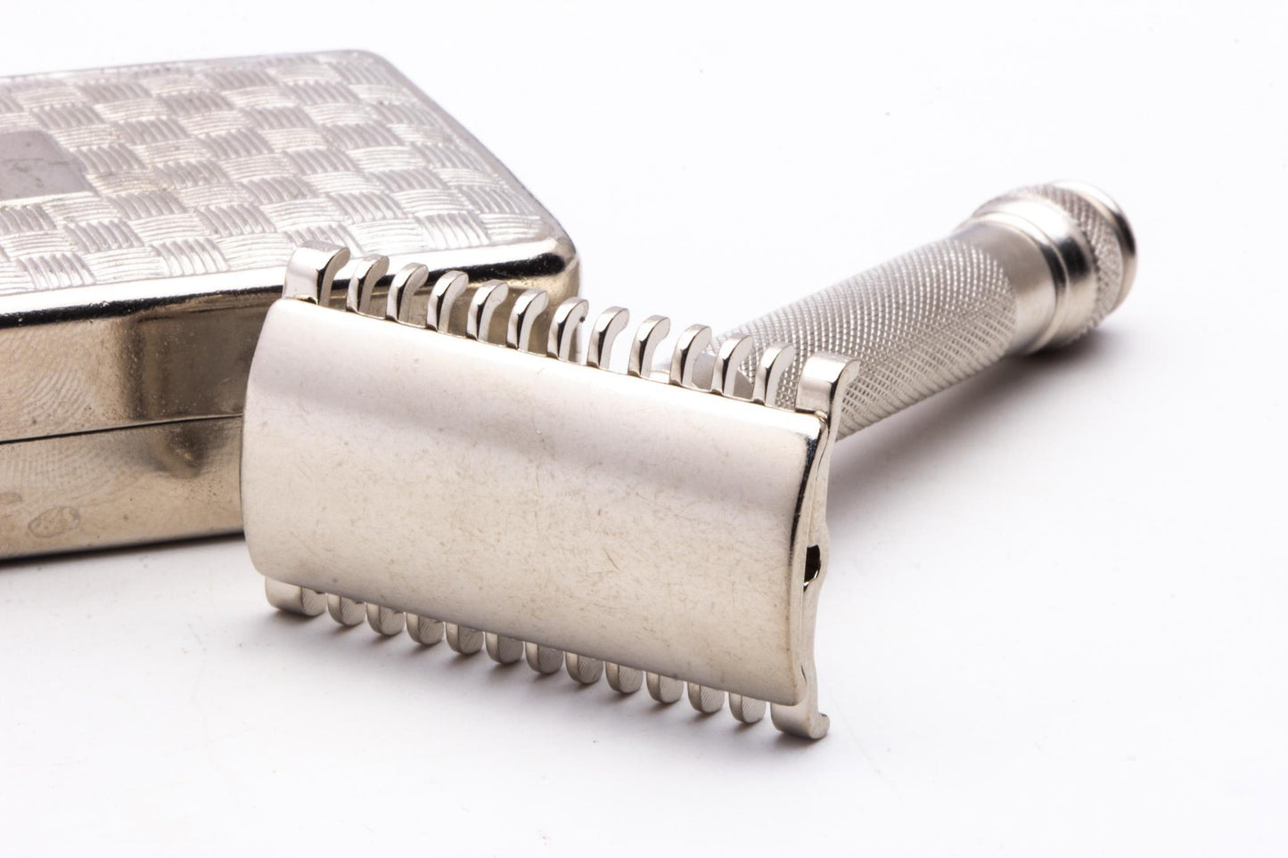 1930's Gillette Ball End Long Comb "NEW" DE Safety Razor | Original Condition