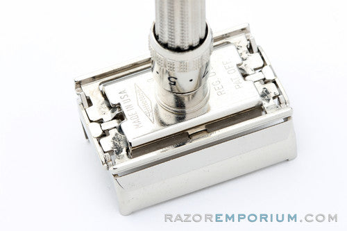 1964 Gillette Slim Adjustable J3 Double Edge Safety Razor