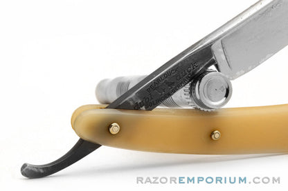 11/16" Dubl Duck Pearlduck Special No. 1 Straight Razor Solingen, Germany