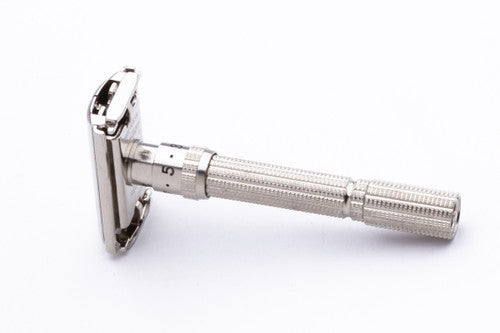1962 Gillette Slim Adjustable H2 Double Edge Safety Razor Set