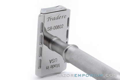 Tradere Razors Closed Comb CC Stainless Steel Safety Razor with Box