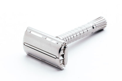 1966 L3 Gillette Flare Tip DE Super Speed Safety Razor  | Nickel Revamp