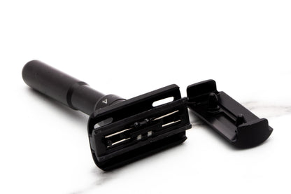 Black Adjustable Double Sided Safety Razor | Pre-Owned