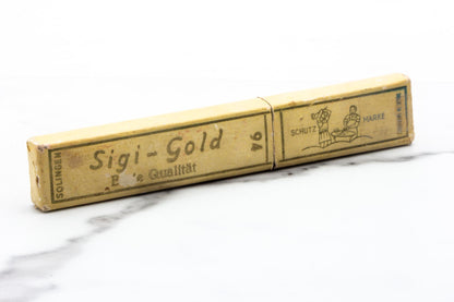 5/8" Sigi Gold Wilhelm Boos Jr. Classics on Clearance Straight Razor