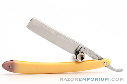 5/8" Top Flight Straight Razor by Burrell Cutlery Co. Ellicottville, N.Y.