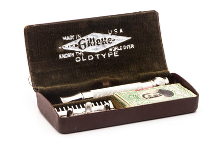 1920's Gillette "Brownie" Old Type Ball End Safety Razor | Original Condition