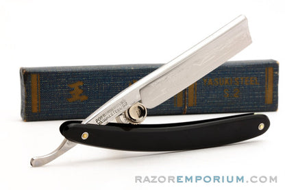 6/8'' Yasuki S.2 Steel Straight Razor with box | Japan