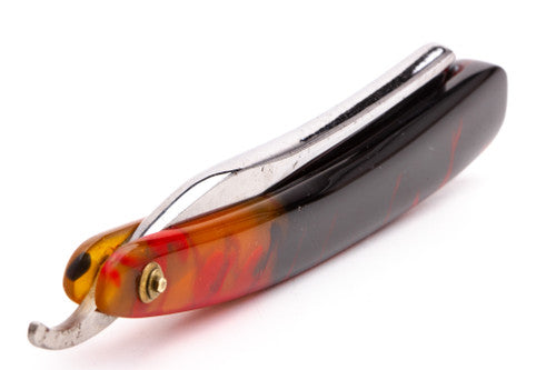 6/8"  Frederick Reynolds Straight Razor Custom Scales | Sheffield, England
