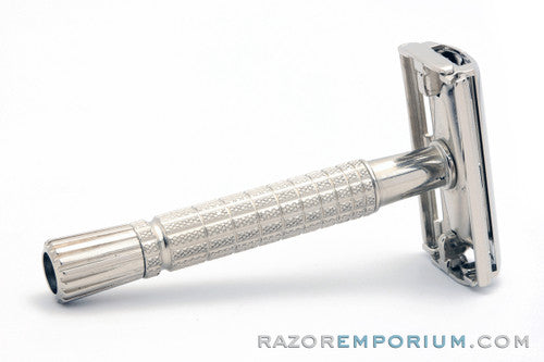 1966 Gillette Flare Tip Super Speed Safety Razor L3 | Factory Nickel Revamp